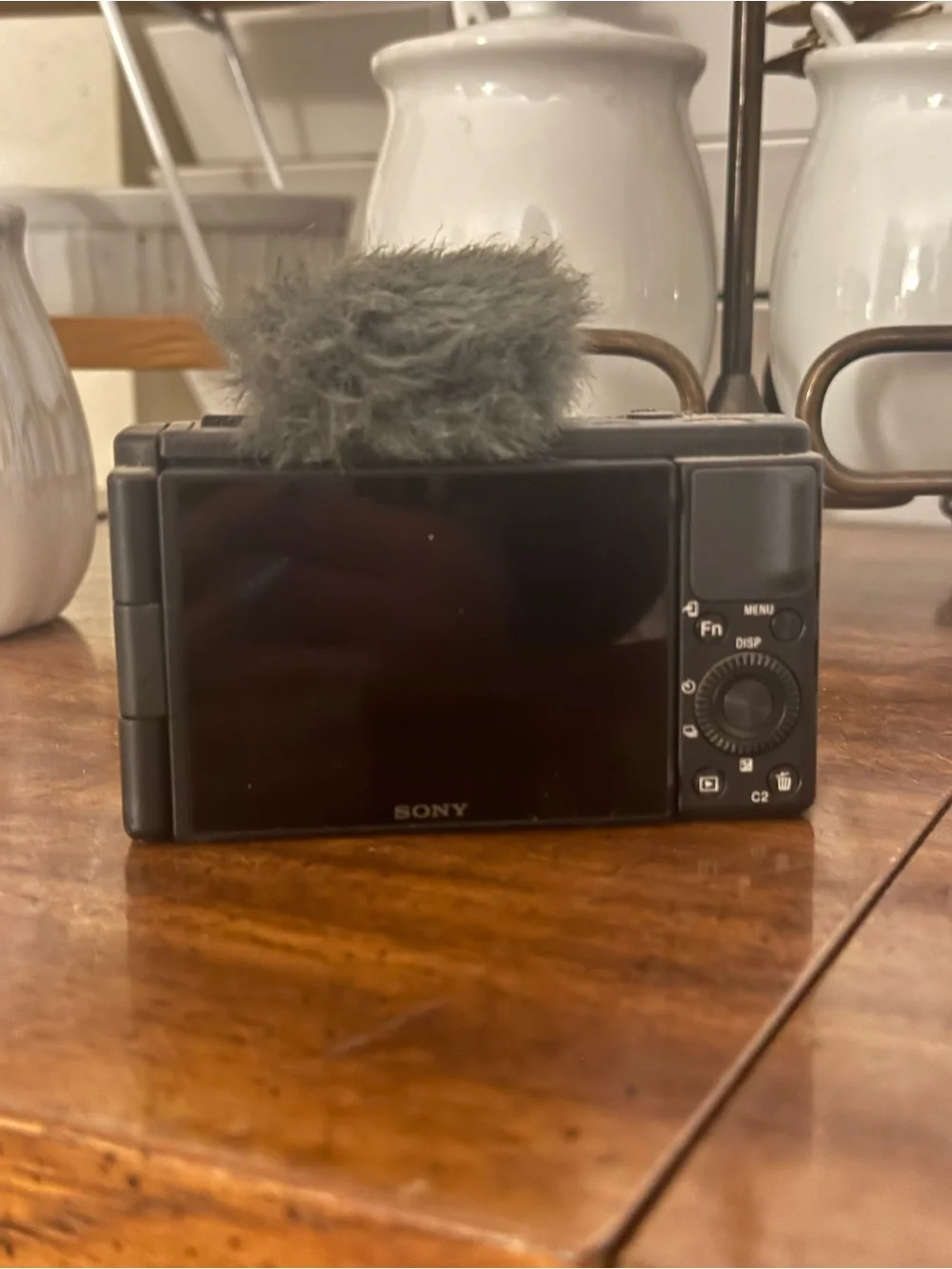 Sony ZV-1 Compact Digital Camera Box - White with Orange Accent